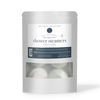 Rowe Casa Organics | Decongestant Shower Steamers | 4 pk