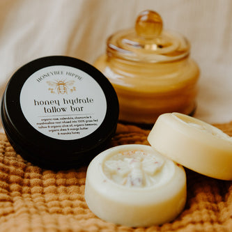 Honeybee Hippie | Honey Hydrate Tallow Lotion Bar