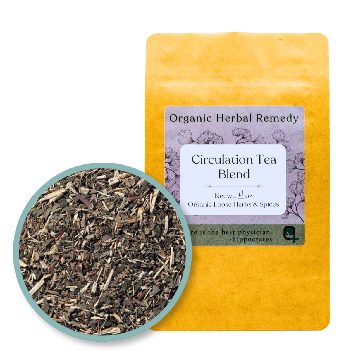 Quinn's Apothecary | Circulation Tea Blend | 4 oz