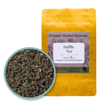 Quinn's Apothecary | Sniffle Tea | 4 oz