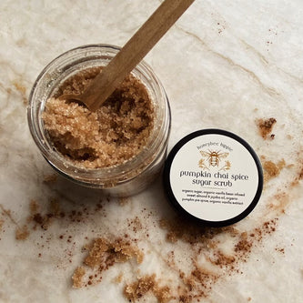 Honeybee Hippie | Organic Pumpkin Chai Spice Sugar Scrub