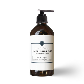 Rowe Casa Organics | Liver Support Castor Oil Blend | 16 oz