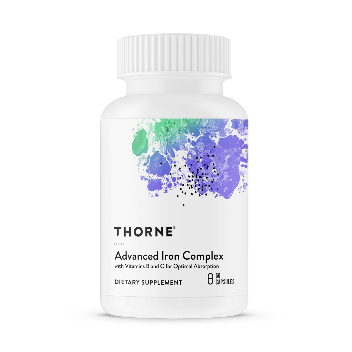 Thorne | Advanced Iron Complex (formerly Ferrasorb) | 60 Capsules