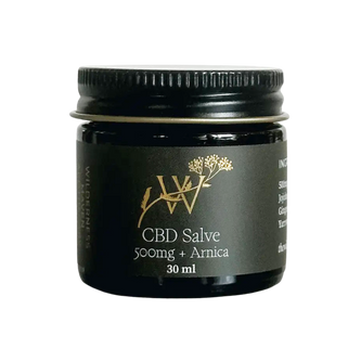 Wilderness Maven Apothecary | CBD + Arnica Pain Relief Salve, 500mg CBD | 30 ml